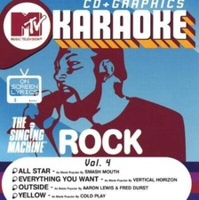 Karaoke: Mtv Rock 4 - Audio CD By Various Artists - VERY GOOD