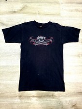 Harley Davidson of Singapore Men's Black T-shirt Size MED Made in USA Vintage