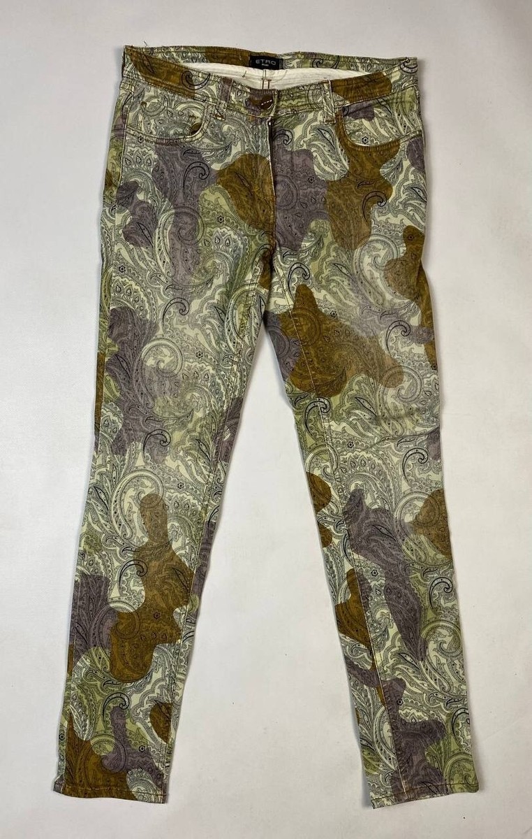 【送料&関税込】Etro Paisley Print Jeans 送料&関税込】Etro Paisley Print Jeans ETRO paisley-print
