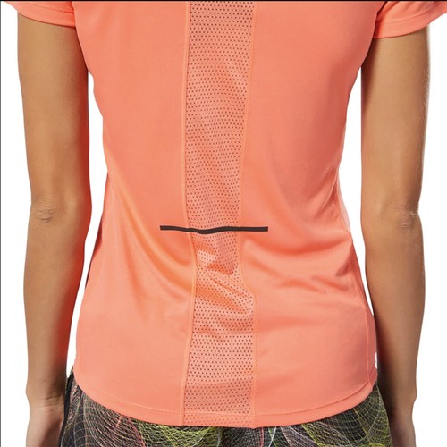Reebok Maglietta Da Corsa Donna Ss Rosa - EC2943 - Foto 4 di 12