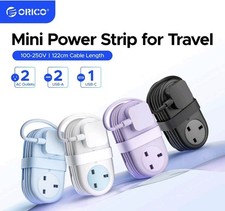 Only x1 Left!💖Brand New Mini Travel Power Strip💖 x5 Port Combination Charging