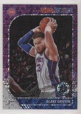 2019-20 Panini NBA Hoops Premium Stock Purple Disco Prizm Blake Griffin #53 0b67
