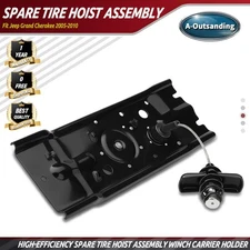 Spare Tire Hoist Assembly Winch Carrier Holder Fit Jeep Grand Cherokee 2005-2010