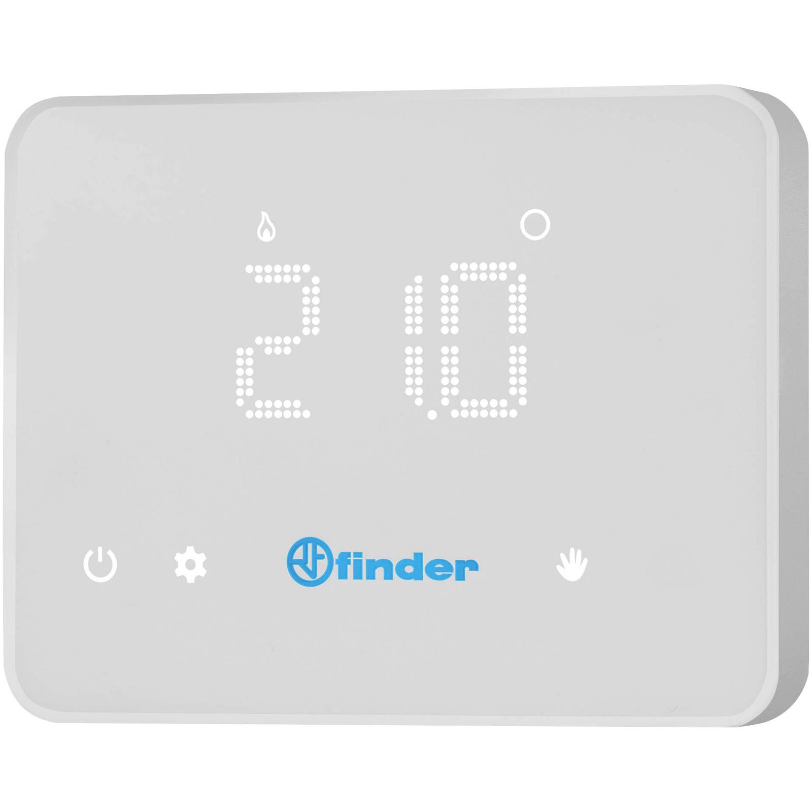 Finder indoor thermostat app-controlled surface-mount