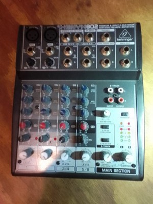 Behringer Xenyx 802 Mixing Console, NO POWER SUPPLY