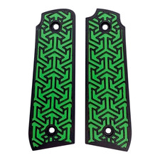Green  Black Tritessel Printed Ruger Mark IV 22/45 Grips MK 4