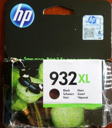 HP 932XL, Original CN053AE BGX, Black, Genuine Ink Cartridge 932 XL OVP