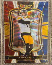 Panini 2025 Select Chris Boswell Tri-Color Prizm #151 /299 Steelers