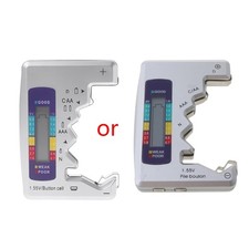 Universal LCD Display Button Cell Battery Colour Coded Checker Meter Volt Tester