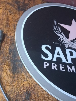 Preowned Sapporo Premium Beer Light Up Sign ( 15