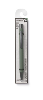 IF Bookaroo Pen, soft touch, colour coated pen with black ink - FERN FERN 1 coun