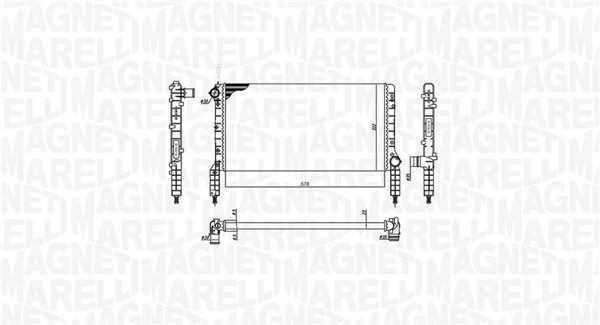 Magneti Marelli KüHler, MotorküHlung 350213180000 Passend FüR Fiat-image