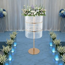 Metal Wedding Centerpieces Acrylic Flower Stand Wedding Road Lead Flower Rack