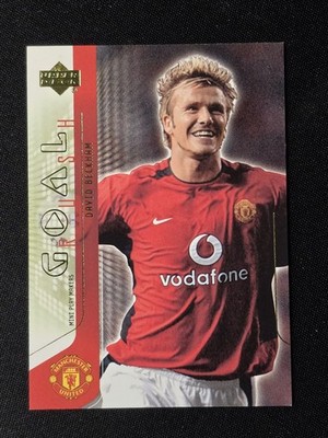 2003 Upper Deck Manchester United David Beckham Goal Rush #66