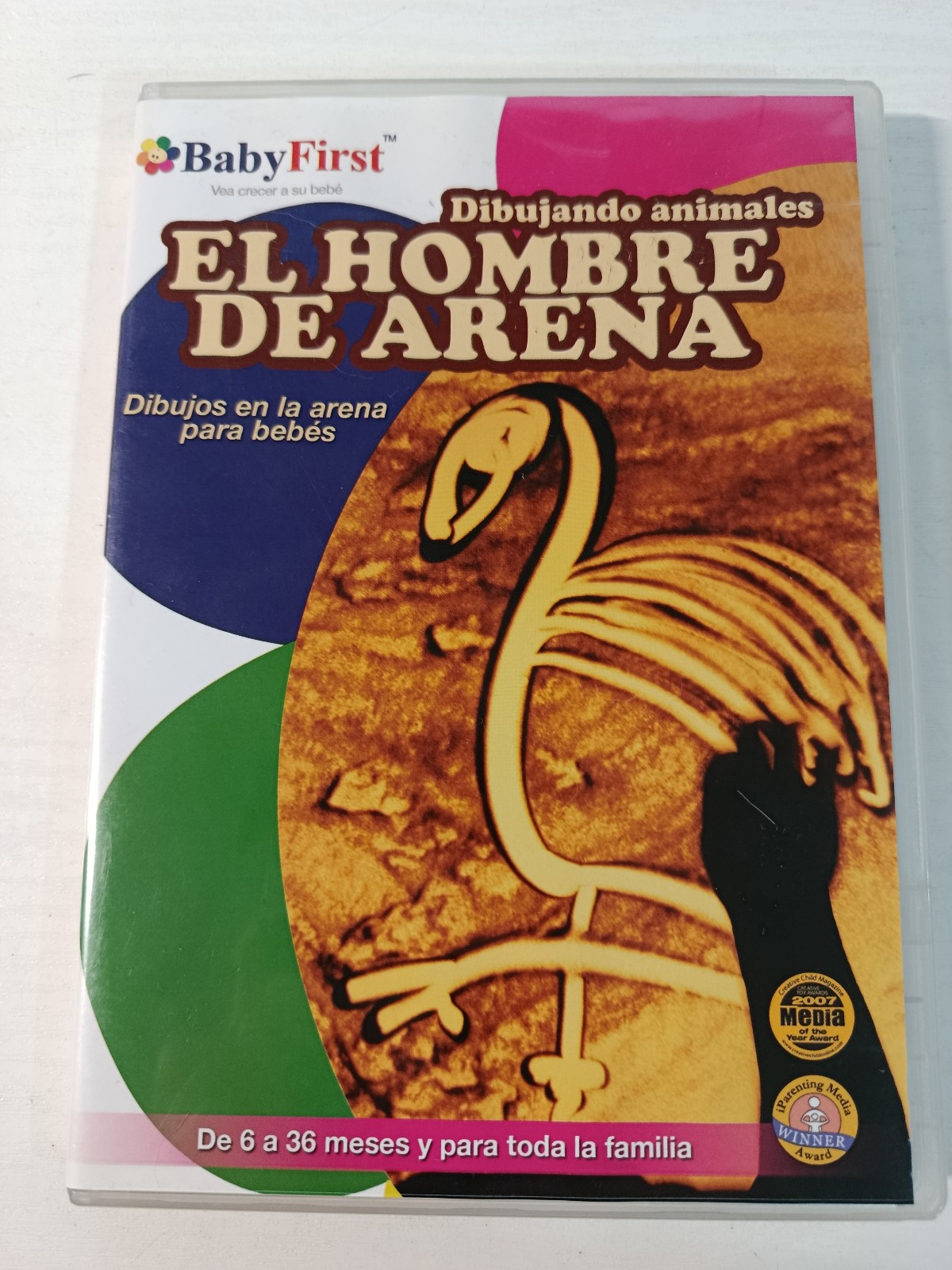 Baby First El Hombre de Arena Drawing Animals - DVD Region 2 Spanish