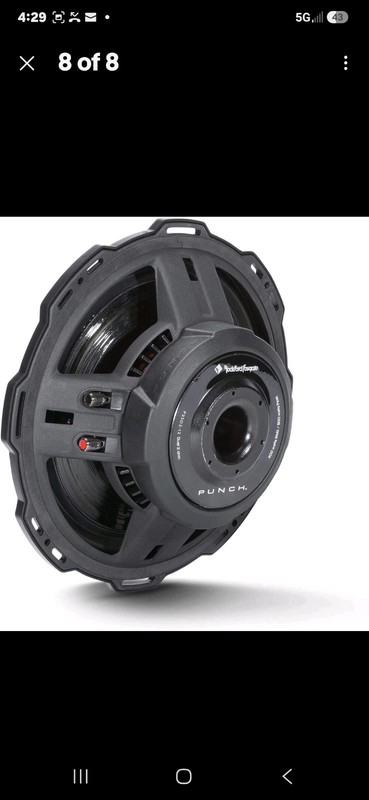 Rockford Fosgate Punch P3SD210 1-Way 10in. Car Subwoofer