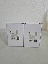 Ge 6-Outlet Extender, 2 Pack, Grounded Wall Tap, Adapter Spaced Outlet