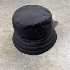 Moncler Black Grenoble Nylon Bucket Hat RRP £310