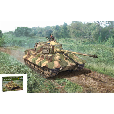 SD.KFZ. 182 KING TIGER II KIT 1:56 Italeri Kit Mezzi Militari -D- Neues Modell