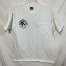 Vintage International Drag Racing Hall of Fame Florida Medium T-Shirt Pocket Tee