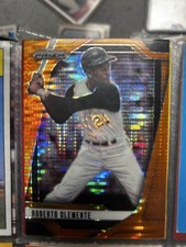 2025 Panini Prizm Roberto Clemente #251 Orange Pulsar /399 Pirates