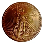1908 $20 St Gaudens Gold No Motto PCI MS55 CLEANED, BRIGHT, PRETTY COIN