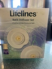 Lifelines Bath Diffuser Set Floating Lights- Essential Oil Relaxing Bath
