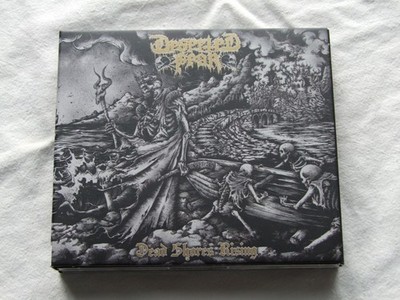 DESERTED FEAR-'' DEAD SHORES RISING'' CD 1ST PRESS 2017 SPECIAL EDITION PATCH