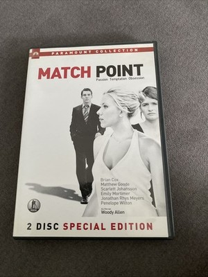 MATCH POINT Special Edition DVD - 2 Discs Woody Allen Scarlett Johansson