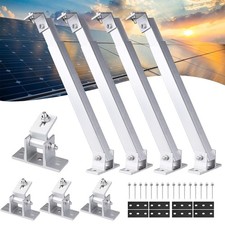 2-8 Kits Solarpanel Halterung Aufständerung für Solarmodul PV Wand Boden Montage