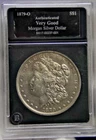 1879 O US Morgan Silver Dollar (Semi Key Date) VG Collectors Slab Bradford