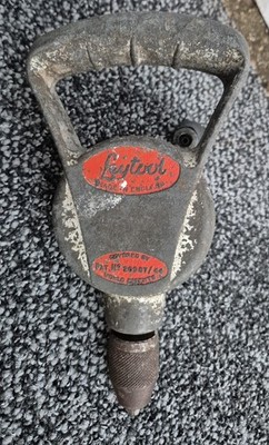 Vintage Leytool Handbohrmaschine Made in England 50er Jahre voll funktionsfähig