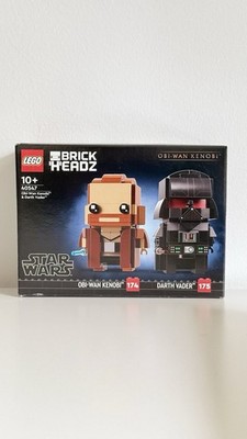 LEGO  40547 BRICKHEADZ: Obi-Wan Kenobi & Darth Vader - Star Wars - NEU & OVP