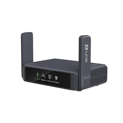 GLiNet GL-BE3600 Slate 7 Reise Router, tragbar Dualband WLAN 7 Gigabit WiFi 5G