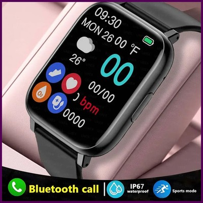 New Pro Smartwatch HD Full Screen Bluetooth Call Health Tracker Men And Women