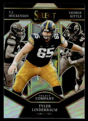 George Kittle T.J. Hockenson Tyler Linderbaum 2022 Select Draft Company  ESE
