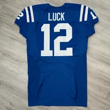 ANDREW LUCK 2012 Team Issue Indianapolis Colts Jersey Nike Authentic Pro Game