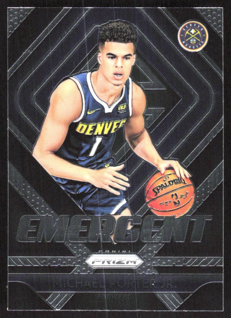 7953G 2018-19 Panini Prizm #14 Michael Porter Jr. Emergent