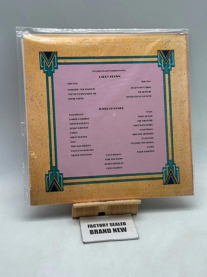 Tower Of Power- Direct Factory Sealed 1981 Vinyl Record - Image 3 of 3