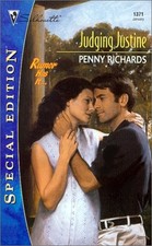 JUDGING JUSTINE (SILHOUETTE SPECIAL EDITION, NO. 1371) By Penny Richards *VG+*