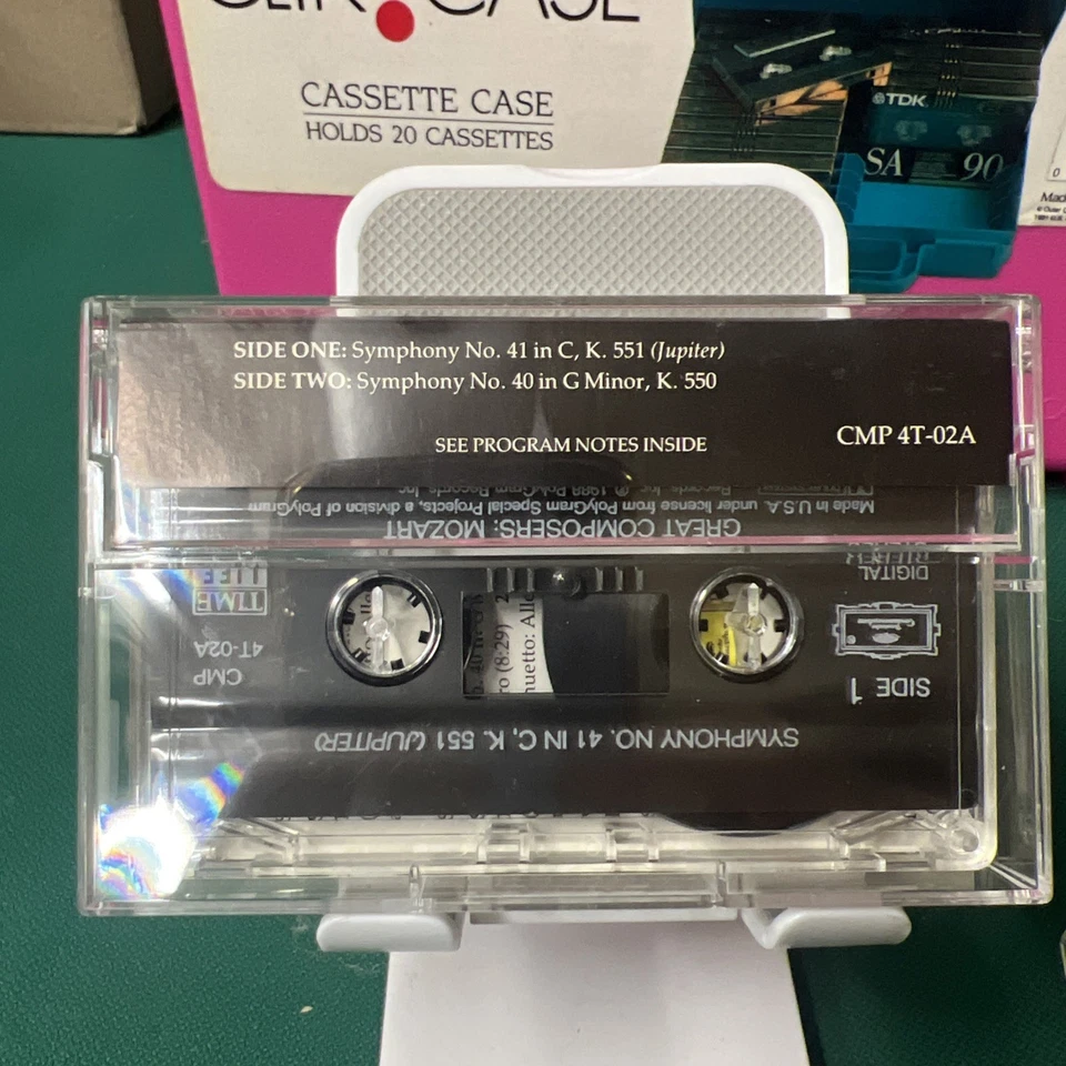 Time Life Music Great Composers - Mozart A & B Cassette Tape Set — 第 4/4 张图片