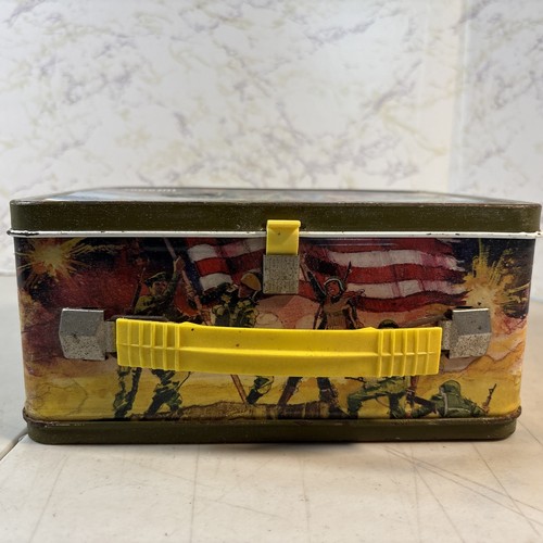 GI Joe A Real American Hero Lunchbox 1982 Hasbro King - NO THERMOS - Picture 3 of 6