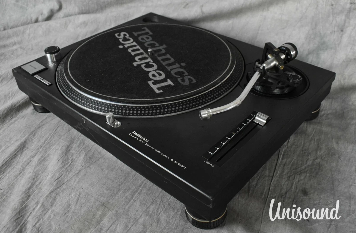 Technics SL-1200MK3 Black Direct Drive DJ Turntable [Very Good]