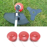 3pcs Replacement Bump Feed Line Spool Head For Strimmer With 2.4mm Cut Rope 3pcs Replacement Bump Feed Line Spool Head For Strimmer With 2.4mm Cut Rope