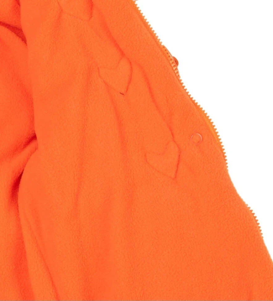 Agatha Ruiz de la Prada Giacca Trapuntata Imbottita Cappotto Arancione Zip Toggles 3mth Nuovo con etichette