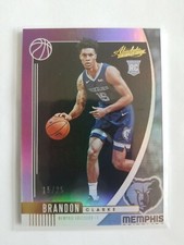 2019-20 PANINI ABSOLUTE PURPLE BRANDON CLARKE RC! 15/25! 1/1! JERSEY NUMBER!