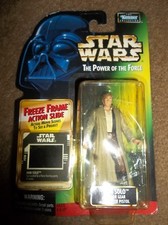Star Wars POTF Han Solo Endor Gear Freeze Frame BRAND NEW!!