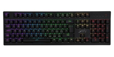 XTRFY K2-RGB Mechanical Keyboard with 16.8 Million Color LED Illumination