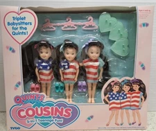 Tyco Quints Cousins 3 in 1 Red White & Blue Edition Vintage