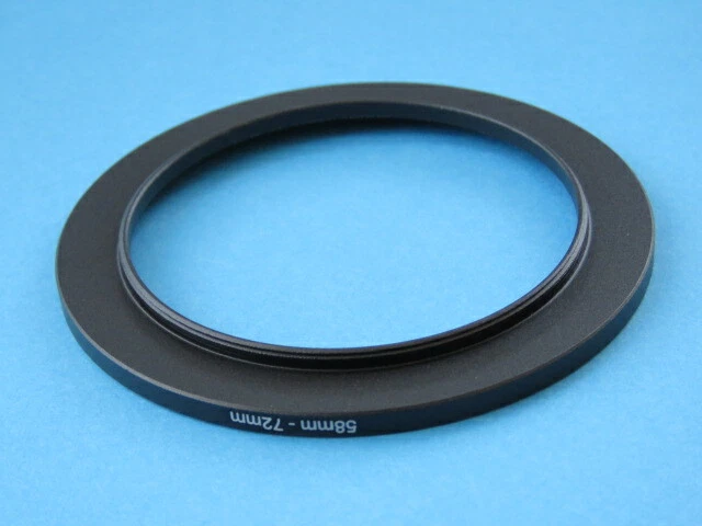 58mm to 72mm Step Up Step-Up Ring Camera Lens Filter Adapter Ring 58mm-72mm - Image 2 of 2